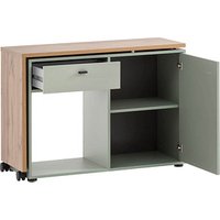 MÖBELPARTNER Tiny Working Schreibtisch pastellgrün, eiche rechteckig, Wangen-Gestell grün 104,6 x 39,0 cm MÖBELPARTNER Tiny Working Schreibtisch pastellgrün, eiche rechteckig, Wangen-Gestell grün 104,6 x 39,0 cm von MÖBELPARTNER