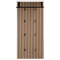 MÖBELPARTNER Wandgarderobe Loft 157121 eiche Holz 8 Haken 50,0 x 110,6 cm MÖBELPARTNER Wandgarderobe Loft 157121 eiche Holz 8 Haken 50,0 x 110,6 cm von MÖBELPARTNER