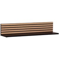 MÖBELPARTNER Wandregal Ekko schwarz, Akustikoptik 80,0 x 17,3 x 15,7 cm MÖBELPARTNER Wandregal Ekko schwarz, Akustikoptik 80,0 x 17,3 x 15,7 cm von MÖBELPARTNER