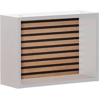 MÖBELPARTNER Wandregal Ekko weiß, Akustikoptik 40,2 x 15,7 x 30,2 cm MÖBELPARTNER Wandregal Ekko weiß, Akustikoptik 40,2 x 15,7 x 30,2 cm von MÖBELPARTNER
