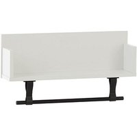 MÖBELPARTNER Wandregale Ella weiß 59,8 x 13,5 x 31,5 cm von MÖBELPARTNER