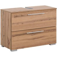 MÖBELPARTNER Waschbeckenunterschrank Carlos 148599 eiche landhaus 80,2 x 35,0 x 59,1 cm MÖBELPARTNER Waschbeckenunterschrank Carlos 148599 eiche landhaus 80,2 x 35,0 x 59,1 cm von MÖBELPARTNER