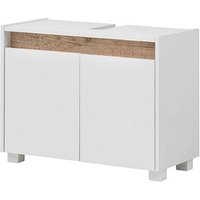 MÖBELPARTNER Waschbeckenunterschrank Cosmo 148463 weiß 80,0 x 33,0 x 54,6 cm von MÖBELPARTNER