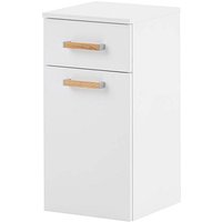 MÖBELPARTNER Badschrank Duo 146585 kreideweiß 32,7 x 35,3 x 67,0 cm von MÖBELPARTNER