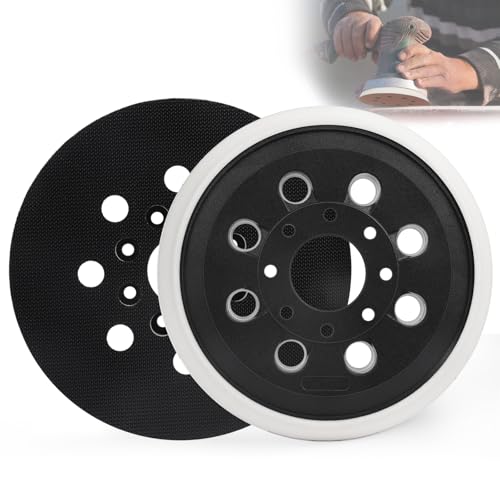 MOGRQAP 2 Stück 125mm Schleifteller für Bosch GEX 125-1 AE PEX 220 A & AE, 8 Löcher Klett Stützteller Schleifplatte für Bosch RSO34& RS035 Exzenterschleifer Schleifgeräte MOGRQAP 2 Stück 125mm Schleifteller für Bosch GEX 125-1 AE PEX 220 A & AE, 8 Löcher Klett Stützteller Schleifplatte für Bosch RSO34& RS035 Exzenterschleifer Schleifgeräte von MOGRQAP