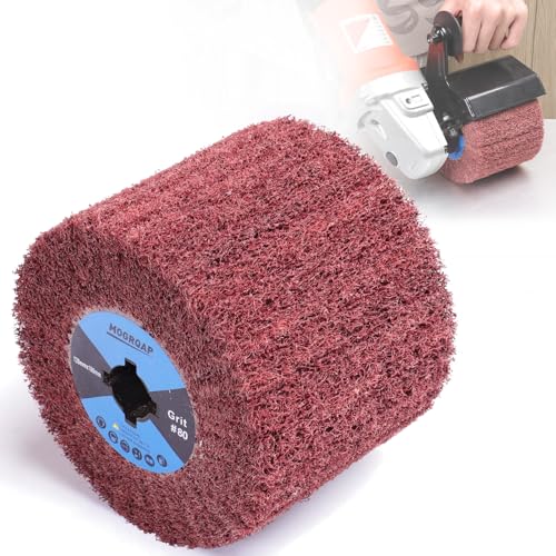 MOGRQAP Schleifwalze Bürste Körnung 80 Schleifhülsen, Schleifrolle Bürste Schleifwalzen für Satiniermaschine Bürstmaschine Holz Metall Oberfläche Polieren MOGRQAP Schleifwalze Bürste Körnung 80 Schleifhülsen, Schleifrolle Bürste Schleifwalzen für Satiniermaschine Bürstmaschine Holz Metall Oberfläche Polieren von MOGRQAP