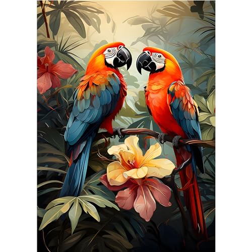 MOGTAA Vogel Diamond Painting Erwachsene, 5D Papageien Diamant Painting Bilder für Anfänger, DIY Diamond Art Landschaft Diamant Malerei Bilder für Home Dekor 30x40cm MOGTAA Vogel Diamond Painting Erwachsene, 5D Papageien Diamant Painting Bilder für Anfänger, DIY Diamond Art Landschaft Diamant Malerei Bilder für Home Dekor 30x40cm von MOGTAA