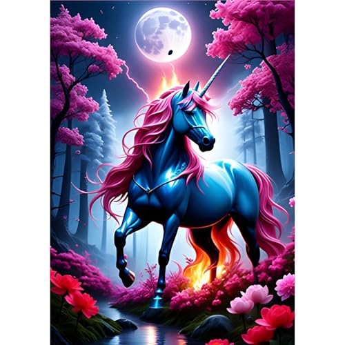 MOGTAA Pferd Diamond Painting Erwachsene, 5D Landschaft Blumen Diamant Painting Bilder Erwachsene Anfänger, DIY Full Drill Diamant Malerei Bilder für Home Wand Dekor 30x40cm MOGTAA Pferd Diamond Painting Erwachsene, 5D Landschaft Blumen Diamant Painting Bilder Erwachsene Anfänger, DIY Full Drill Diamant Malerei Bilder für Home Wand Dekor 30x40cm von MOGTAA