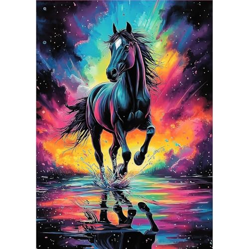 MOGTAA Pferd Diamond Painting Erwachsene, 5D Tiere Diamant Painting Bilder Erwachsene Anfänger, DIY Full Drill Diamant Malerei Bilder für Home Wand Dekor 30x40cm MOGTAA Pferd Diamond Painting Erwachsene, 5D Tiere Diamant Painting Bilder Erwachsene Anfänger, DIY Full Drill Diamant Malerei Bilder für Home Wand Dekor 30x40cm von MOGTAA
