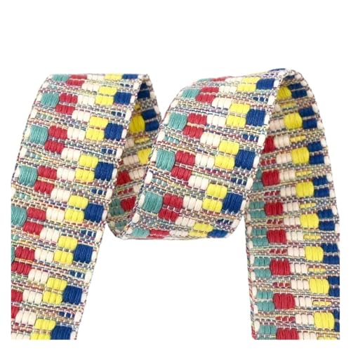 1/2/3/4/5 Yards 38 mm Jacquard-Gurtband, Schultergurt, Canvas, Gürtel, Taschengurt, Gepäck, Schrägband, Kleidungsstück, Nähzubehör für Kleidung Home Decor Hochzeit Tasche Riemen(Color 1,2Yards) 1/2/3/4/5 Yards 38 mm Jacquard-Gurtband, Schultergurt, Canvas, Gürtel, Taschengurt, Gepäck, Schrägband, Kleidungsstück, Nähzubehör für Kleidung Home Decor Hochzeit Tasche Riemen(Color 1,2Yards) von MOHUIED