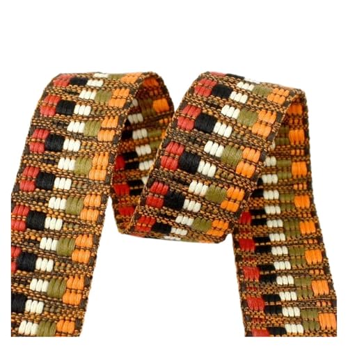 1/2/3/4/5 Yards 38 mm Jacquard-Gurtband, Schultergurt, Canvas, Gürtel, Taschengurt, Gepäck, Schrägband, Kleidungsstück, Nähzubehör für Kleidung Home Decor Hochzeit Tasche Riemen(Color 3,5Yards) 1/2/3/4/5 Yards 38 mm Jacquard-Gurtband, Schultergurt, Canvas, Gürtel, Taschengurt, Gepäck, Schrägband, Kleidungsstück, Nähzubehör für Kleidung Home Decor Hochzeit Tasche Riemen(Color 3,5Yards) von MOHUIED