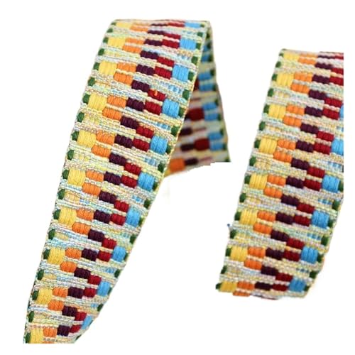 1/2/3/4/5 Yards 38 mm Jacquard-Gurtband, Schultergurt, Canvas, Gürtel, Taschengurt, Gepäck, Schrägband, Kleidungsstück, Nähzubehör für Kleidung Home Decor Hochzeit Tasche Riemen(Color 4,5Yards) 1/2/3/4/5 Yards 38 mm Jacquard-Gurtband, Schultergurt, Canvas, Gürtel, Taschengurt, Gepäck, Schrägband, Kleidungsstück, Nähzubehör für Kleidung Home Decor Hochzeit Tasche Riemen(Color 4,5Yards) von MOHUIED