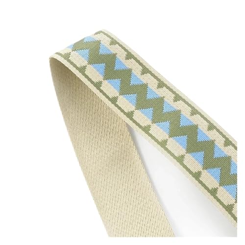 1–5 m, 38/50 mm, Jacquard-Gurtband, 1,30 dickes Band for Taschengurte, Schuhe, Schrägband, DIY-Kleidung, Nähzubehör für Kleidung Home Decor Hochzeit Tasche Riemen(Color 12,3.0Meters) von MOHUIED