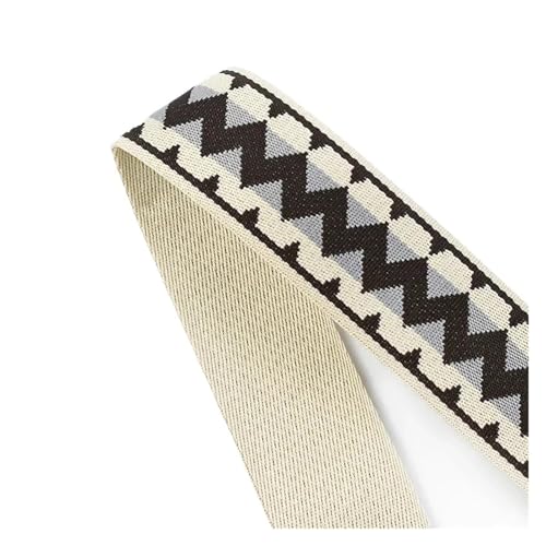 1–5 m, 38/50 mm, Jacquard-Gurtband, 1,30 dickes Band for Taschengurte, Schuhe, Schrägband, DIY-Kleidung, Nähzubehör für Kleidung Home Decor Hochzeit Tasche Riemen(Color 14,3.0Meters) von MOHUIED