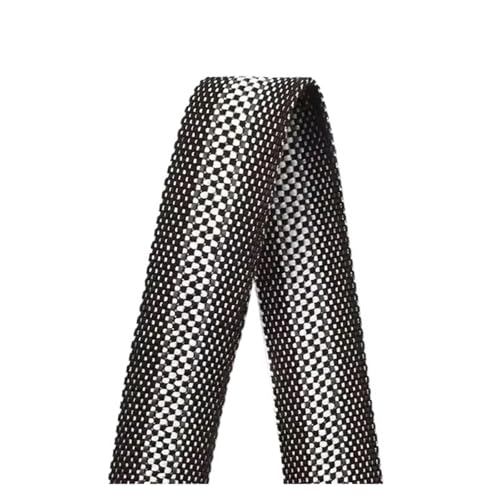 2/5/10M 25-34mm Jacquard Gurtband Spitzenband for Nähen von Kleidung Gepäckband Schuhe Dekorationen Klebeband DIY Zubehör für Kleidung Home Decor Hochzeit Tasche Riemen(Coffee-33.0mm,2Meters) von MOHUIED