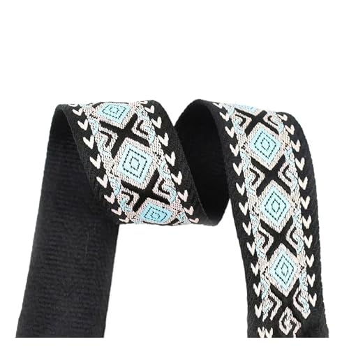 2/5 m, 38/50 mm, Jacquard-Gurtband, 1,8, dickes Band for Nähen von Gepäck, Schultergurt, DIY-Kleidungszubehör für Kleidung Home Decor Hochzeit Tasche Riemen(5-50mm,2Meters) von MOHUIED
