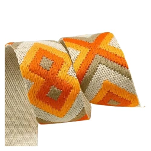 2-5 Meter 38/50 mm Jacquard-Taschengurtband, Gurtband, Bekleidungsdekor, Bundband, Schrägband, DIY-Taschen, Nähzubehör für Kleidung Home Decor Hochzeit Tasche Riemen(05-38mm,5Meters) von MOHUIED