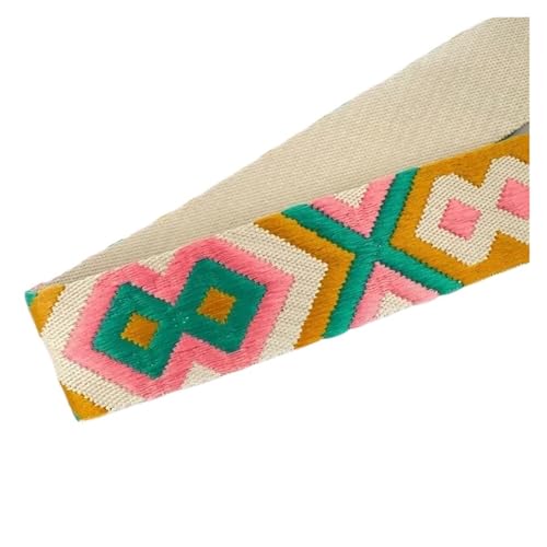 2-5 Meter 38/50 mm Jacquard-Taschengurtband, Gurtband, Bekleidungsdekor, Bundband, Schrägband, DIY-Taschen, Nähzubehör für Kleidung Home Decor Hochzeit Tasche Riemen(14-50mm,2Meters) von MOHUIED