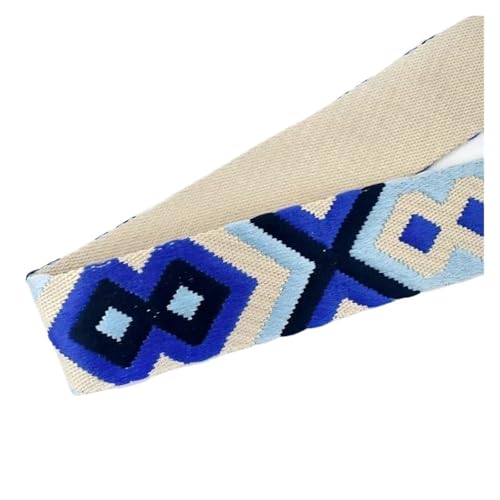 2-5 Meter 38/50 mm Jacquard-Taschengurtband, Gurtband, Bekleidungsdekor, Bundband, Schrägband, DIY-Taschen, Nähzubehör für Kleidung Home Decor Hochzeit Tasche Riemen(19-50mm,2Meters) von MOHUIED