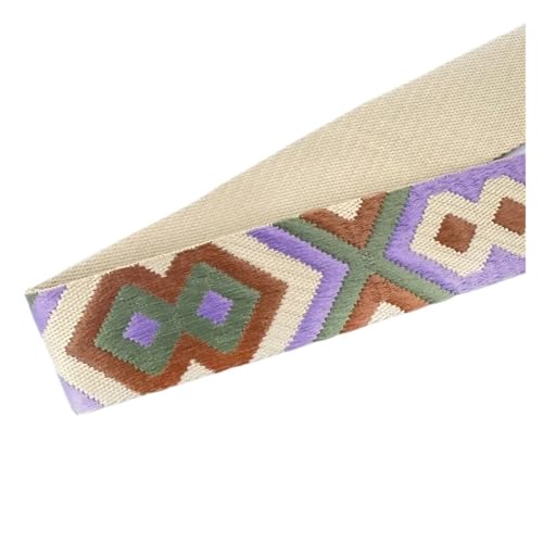 2-5 Meter 38/50 mm Jacquard-Taschengurtband, Gurtband, Bekleidungsdekor, Bundband, Schrägband, DIY-Taschen, Nähzubehör für Kleidung Home Decor Hochzeit Tasche Riemen(24-50mm,2Meters) von MOHUIED