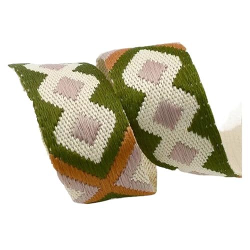 2-5 Meter 38/50 mm Jacquard-Taschengurtband, Gurtband, Bekleidungsdekor, Bundband, Schrägband, DIY-Taschen, Nähzubehör für Kleidung Home Decor Hochzeit Tasche Riemen(41-38mm,5Meters) von MOHUIED