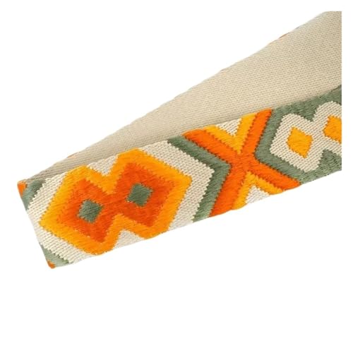 2-5 Meter 38/50 mm Jacquard-Taschengurtband, Gurtband, Bekleidungsdekor, Bundband, Schrägband, DIY-Taschen, Nähzubehör für Kleidung Home Decor Hochzeit Tasche Riemen(44-50mm,2Meters) von MOHUIED
