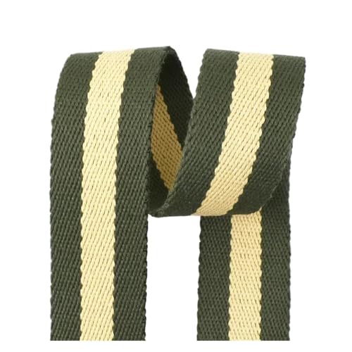 38mm 2,5mm Dicke 1-10M Jacquard Gurtband Band Taschen Strap Bias Bindung für Kleidung Home Decor Hochzeit Tasche Riemen(Color 1,38mm-2Meters) von MOHUIED