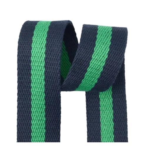 38mm 2,5mm Dicke 1-10M Jacquard Gurtband Band Taschen Strap Bias Bindung für Kleidung Home Decor Hochzeit Tasche Riemen(Color 8,38mm-5Meters) von MOHUIED