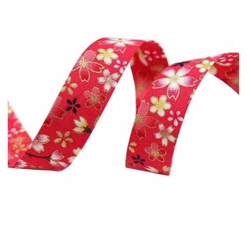 5 Yards 10/25/40mm Jacquard Gurtband Spitzenband for Nähen von Kleidung, Tasche, Dekorationsband, DIY-Zubehör für Kleidung Home Decor Hochzeit Tasche Riemen(Color 7,40mm-5Yards) von MOHUIED