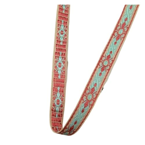 5 Yards 15MM bestickte Jacquard-Bänder for DIY-Hüte Gurtbandstreifen Zubehör für Kleidung Home Decor Hochzeit Tasche Riemen(Color 7) von MOHUIED