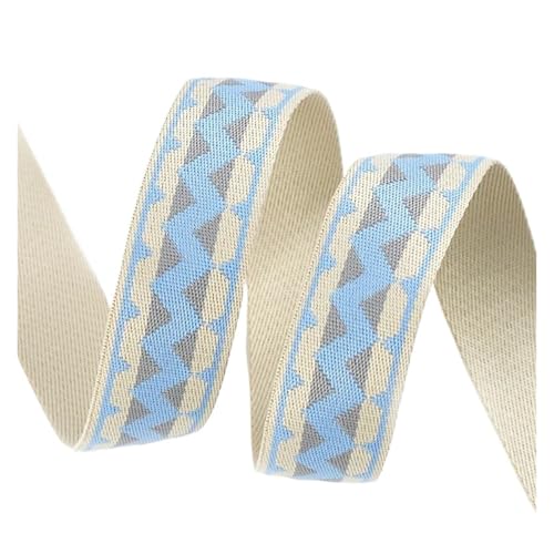 5M 38/50mm Jacquard-Gurtband for Taschengurte, for Dekorieren von Bändern, Kleidungsgürtelbesätzen, Nähzubehör für Kleidung Home Decor Hochzeit Tasche Riemen(Color 5-38mm) von MOHUIED