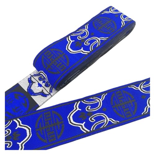 7 Meter 50 mm Vintage Stickerei Spitzenband Spitzenbesatz DIY Kleidung Tasche Zubehör Bestickter Stoff für Kleidung Home Decor Hochzeit Tasche Riemen(50MM color 39) von MOHUIED