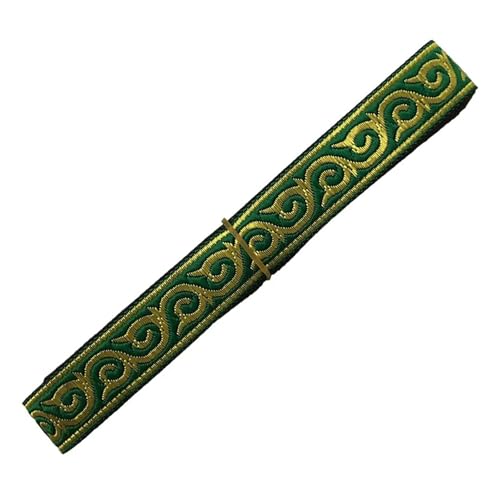 7 Yards 2cm Embroid Lace Trim Jacquard Ribbon for Kleidersäcke Vorhang DIY Zubehör für Kleidung Home Decor Hochzeit Tasche Riemen(Color 6) von MOHUIED
