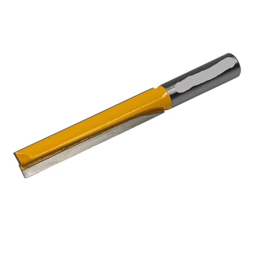 MOHUIED Fräser mit langem, geradem Schaft und 12 mm Durchmesser, 12,7 mm Schnittlänge, 2 Optionen, 50 oder 76 mm, Fräser for die Holzbearbeitung FräSer FüR OberfräSe(12x12.7x76mm) von MOHUIED