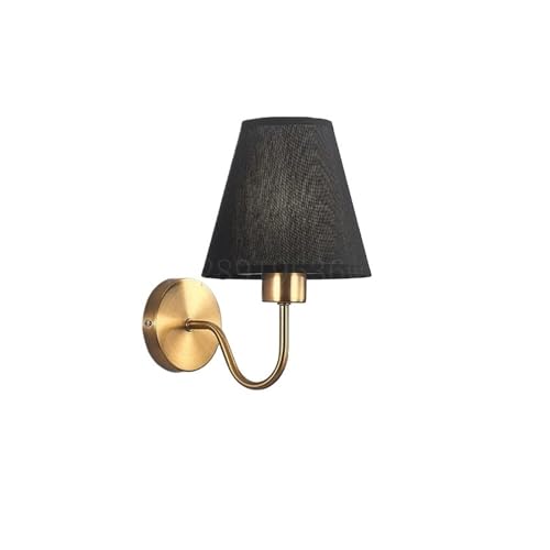MOHUIED Stoff Wand Lampe Tuch Lampenschirm Licht Wandlampen Schlafzimmer für Lampen(Color 1) von MOHUIED