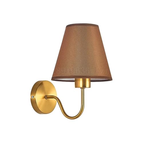 MOHUIED Stoff Wand Lampe Tuch Lampenschirm Licht Wandlampen Schlafzimmer für Lampen(Color 3) von MOHUIED
