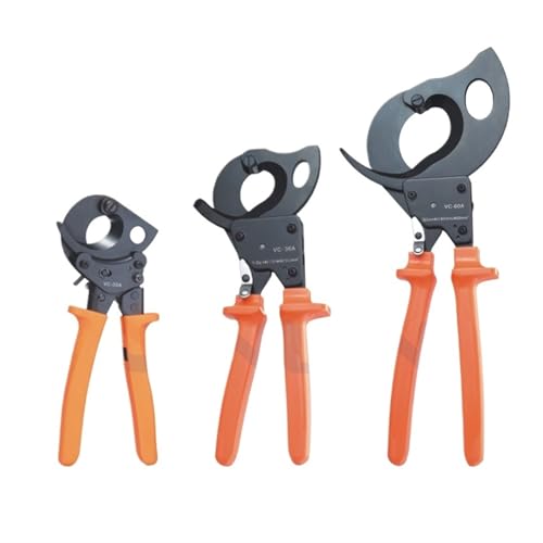 MOHUIED ZANGE VC-30A, VC-36A, VC-60A RATSCHE Kabel Cutter Werkzeuge Schneiden kapazität 3-Größe 32mm-240mm 36mm-300mm 60mm-500mm Kabelschere Ratsche(60A) von MOHUIED