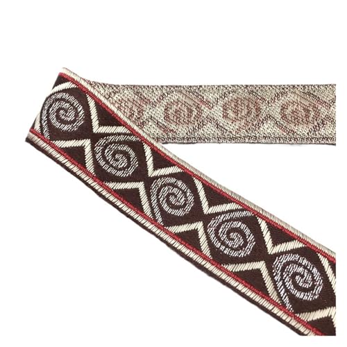 Vintage Stickerei Spitze Band Trim DIY Kleidung Tasche Zubehör bestickt Stoff für Kleidung Home Decor Hochzeit Tasche Riemen(Color 29,3 yards) von MOHUIED