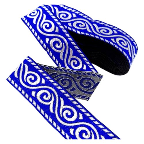 Vintage Stickerei Spitze Band Trim DIY Kleidung Tasche Zubehör bestickt Stoff für Kleidung Home Decor Hochzeit Tasche Riemen(Color 30,9 yards) von MOHUIED