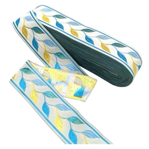 Vintage Stickerei Spitze Band Trim DIY Kleidung Tasche Zubehör bestickt Stoff für Kleidung Home Decor Hochzeit Tasche Riemen(Color 39,9 yards) von MOHUIED