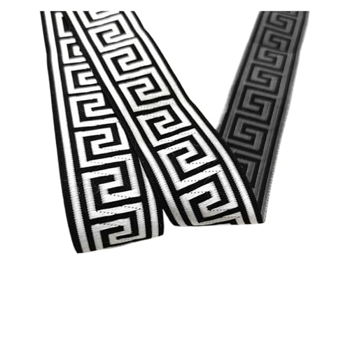 Vintage Stickerei Spitze Band Trim DIY Kleidung Tasche Zubehör bestickt Stoff für Kleidung Home Decor Hochzeit Tasche Riemen(Color 4,3 yards) von MOHUIED