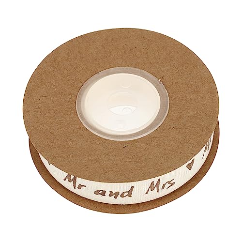 MOKKHNB 1 Rolle Baumwoll Dekoband mit Druck für DIY und Blumenverpackungen Langlebiges Glattes und Einfach Zuschneidbares Material für Kreative Bastelprojekte MOKKHNB 1 Rolle Baumwoll Dekoband mit Druck für DIY und Blumenverpackungen Langlebiges Glattes und Einfach Zuschneidbares Material für Kreative Bastelprojekte von MOKKHNB