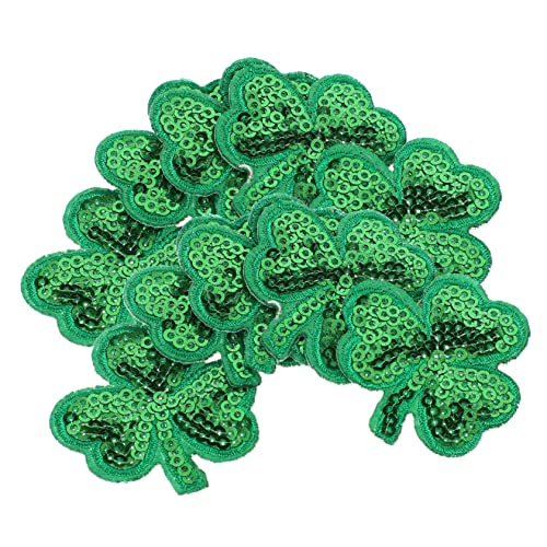 MOKKHNB 1 Satz Teiliges mit Klebe Patches für Patrick's Day Grüne Pailletten Applikationen Dekorative Aufnäher für Kleidung Taschen und Hüte für Feste und Kreative Bastelprojekte MOKKHNB 1 Satz Teiliges mit Klebe Patches für Patrick's Day Grüne Pailletten Applikationen Dekorative Aufnäher für Kleidung Taschen und Hüte für Feste und Kreative Bastelprojekte von MOKKHNB