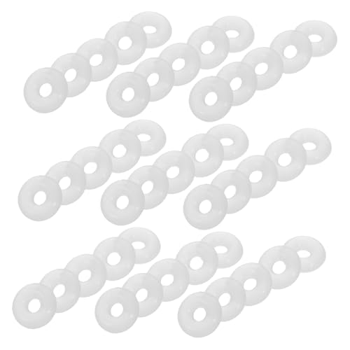 MOKKHNB 100 Stück Silikon Stopper Perlen Armband Spacer Ringe Rutschfest Flexibel Langlebig für Schmuckpositionierung und Verstellbare MOKKHNB 100 Stück Silikon Stopper Perlen Armband Spacer Ringe Rutschfest Flexibel Langlebig für Schmuckpositionierung und Verstellbare von MOKKHNB