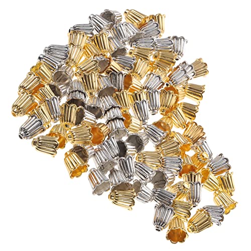 MOKKHNB 100Stücke Blumenperlenkappen für Schmuckherstellung Metallperlenkappen für DIY Halsketten und Armbänder Vielseitig Einsetzbar und Leicht zu Verwenden MOKKHNB 100Stücke Blumenperlenkappen für Schmuckherstellung Metallperlenkappen für DIY Halsketten und Armbänder Vielseitig Einsetzbar und Leicht zu Verwenden von MOKKHNB