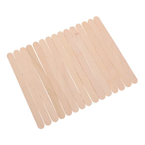 MOKKHNB 100Stücke Holzrührstäbe für DIY Projekte Bastelbedarf für Eiscreme Sticks Wiederverwendbare Holzstäbe für Kreative Bastelarbeiten für Partys und Feste MOKKHNB 100Stücke Holzrührstäbe für DIY Projekte Bastelbedarf für Eiscreme Sticks Wiederverwendbare Holzstäbe für Kreative Bastelarbeiten für Partys und Feste von MOKKHNB