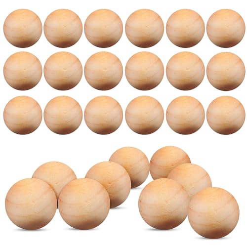 MOKKHNB 100Stücke Unlackierte Holzperlen Runde Holzkugeln Kleine DIY Bastelkugeln ohne Löcher für Kreative Projekte und Bastelarbeiten MOKKHNB 100Stücke Unlackierte Holzperlen Runde Holzkugeln Kleine DIY Bastelkugeln ohne Löcher für Kreative Projekte und Bastelarbeiten von MOKKHNB