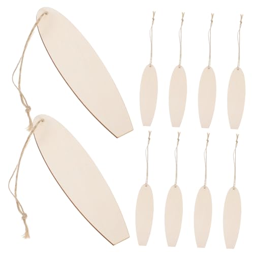 MOKKHNB 10Stücke DIY Holz Surfbrett Ausschnitte zum Basteln Leere Holzornamente für Kreative Designs Farbenfrohe Dekorationen für Sommerpartys Hawaii Themen und Hängende Deko MOKKHNB 10Stücke DIY Holz Surfbrett Ausschnitte zum Basteln Leere Holzornamente für Kreative Designs Farbenfrohe Dekorationen für Sommerpartys Hawaii Themen und Hängende Deko von MOKKHNB