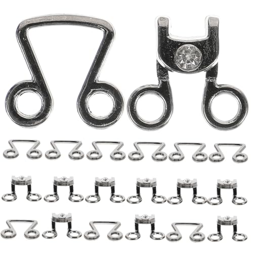 MOKKHNB 10Stücke Pack Haken und Ösenverschlüsse Verschlusshaken Unsichtbare Kleidung Augenverschluss für DIY Nähprojekte Robust und Langlebig für Hosen Röcke und Mehr MOKKHNB 10Stücke Pack Haken und Ösenverschlüsse Verschlusshaken Unsichtbare Kleidung Augenverschluss für DIY Nähprojekte Robust und Langlebig für Hosen Röcke und Mehr von MOKKHNB