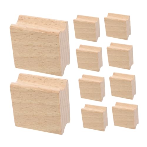MOKKHNB 12 Stück Grooved Holzstempel Block Unvollendete Diy Stempelhalter Buchenholz für Bastelprojekte Stempelherstellung und Schnitzarbeiten MOKKHNB 12 Stück Grooved Holzstempel Block Unvollendete Diy Stempelhalter Buchenholz für Bastelprojekte Stempelherstellung und Schnitzarbeiten von MOKKHNB
